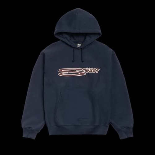 Stussy Stretch Hoodie 'Navy'