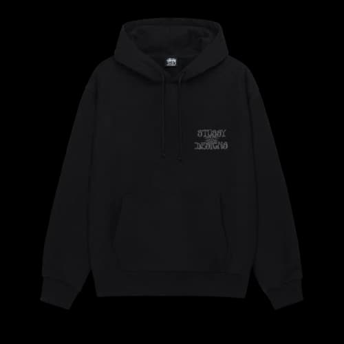 Stussy Wes Palms Hoodie 'Black'