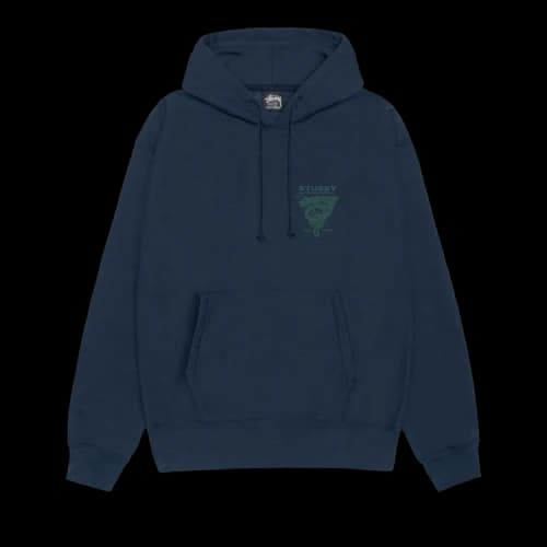 Stussy Dragon Hoodie 'Navy'