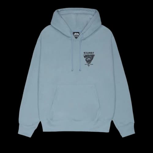 Stussy Dragon Hoodie 'Slate'