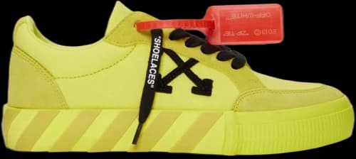 OFF-WHITE Vulc Low Yellow Canvas FW19
