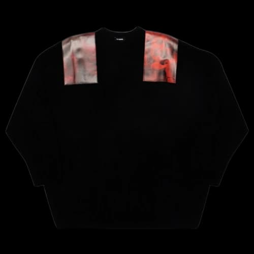 Raf Simons Laura Dern Patch Knit 'Black'