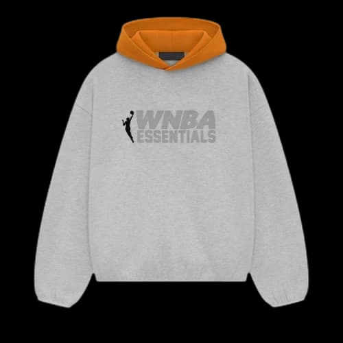 Fear of God Essentials x WNBA Hoodie 'Light Heather'
