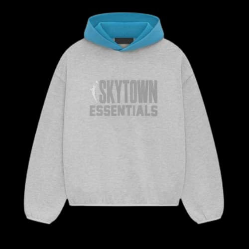 Fear of God Essentials x WNBA Sky Hoodie 'Light Heather'