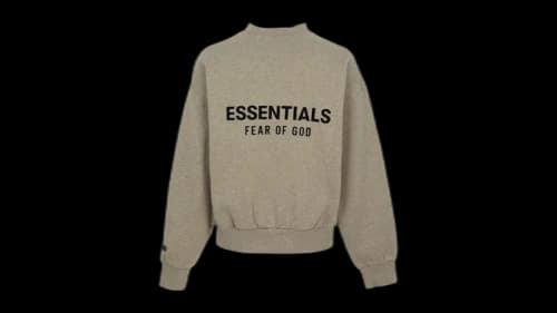 Fear of God Essentials Classic Crewneck Sweatshirt Homestead Heather