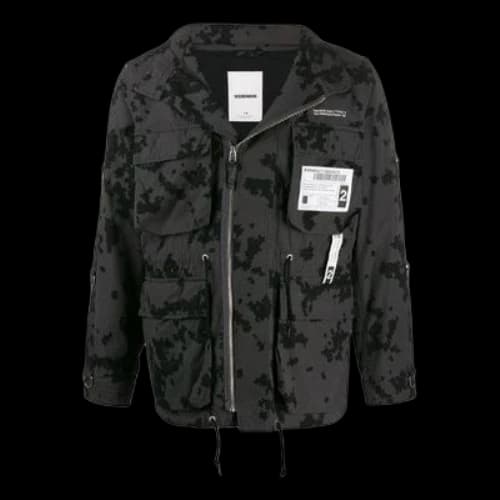 NEIGHBORHOOD Camouflage Printing logo Jacket Gray