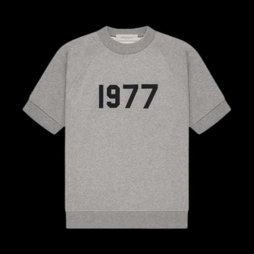 Fear of God Essentials Short-Sleeve Sweatshirt 'Dark Oatmeal'