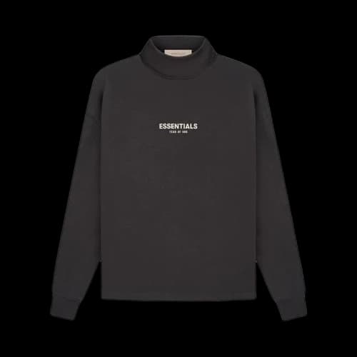 Fear of God Essentials Relaxed Mockneck 'Iron'