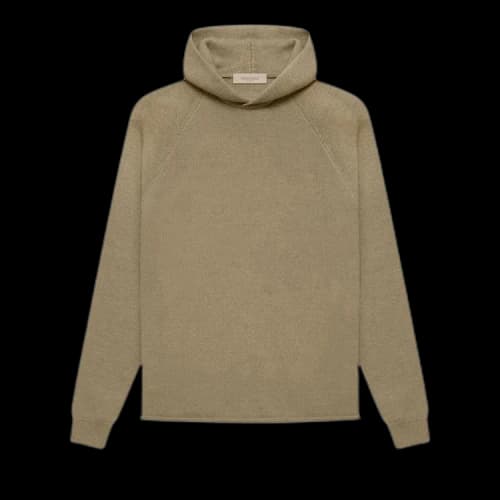 Fear of God Essentials Knit Hoodie 'Oak'
