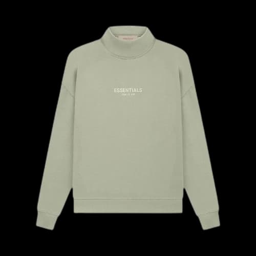 Fear of God Essentials Essentials Mockneck 'Sea Foam'