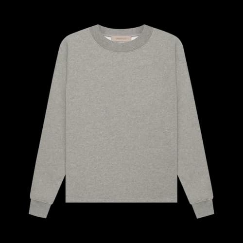 Fear of God Essentials Relaxed Crewneck 'Dark Oatmeal'