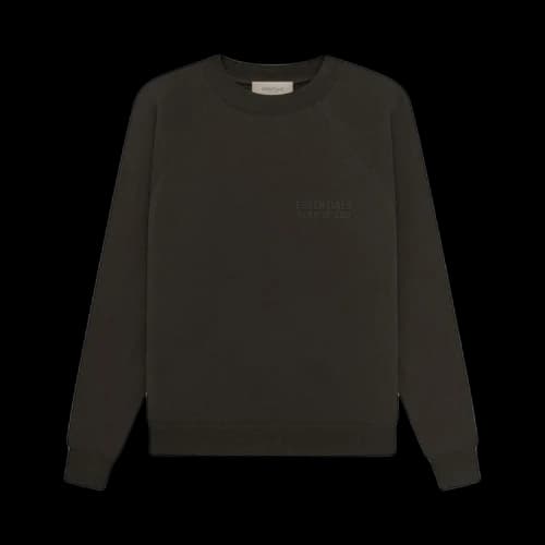 Fear of God Essentials Crewneck Sweatshirt 'Off Black'