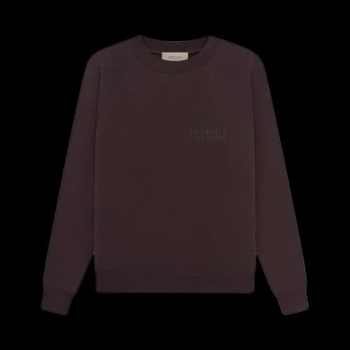 Fear of God Essentials Crewneck Sweatshirt 'Plum'