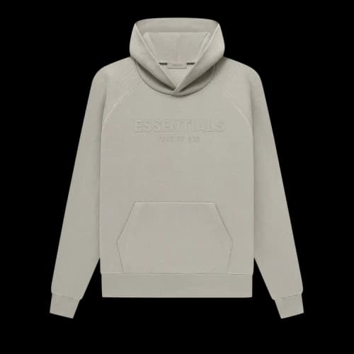 Fear of God Essentials Waffle Raglan Hoodie 'Seal'