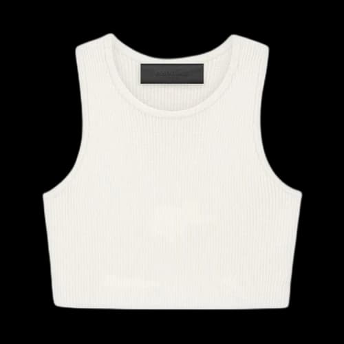 Fear of God Essentials Sport Tank 'Cloud Dancer'