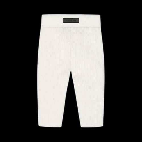 Fear of God Essentials Biker Short 'Cloud Dancer'
