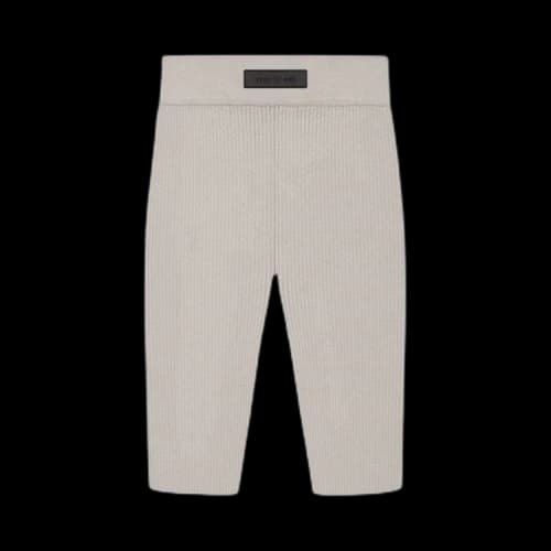 Fear of God Essentials Biker Short 'Silver Cloud'