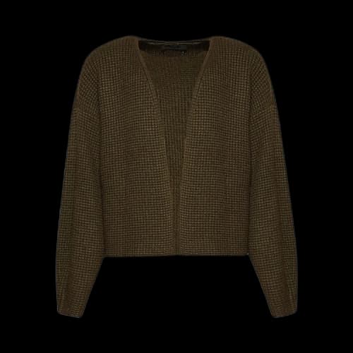 Fear of God Essentials Heavy Waffle Cardigan 'Military'