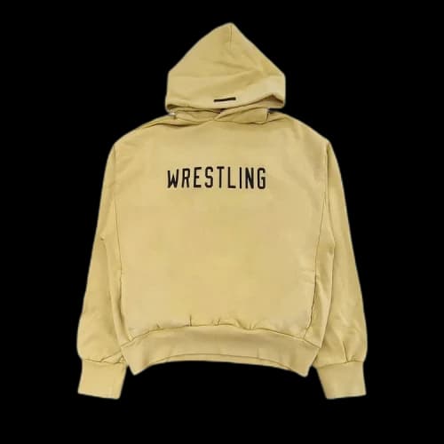 Fear of God Essentials Heavy Fleece Vintage Shrunken Hoodie 'Amber'