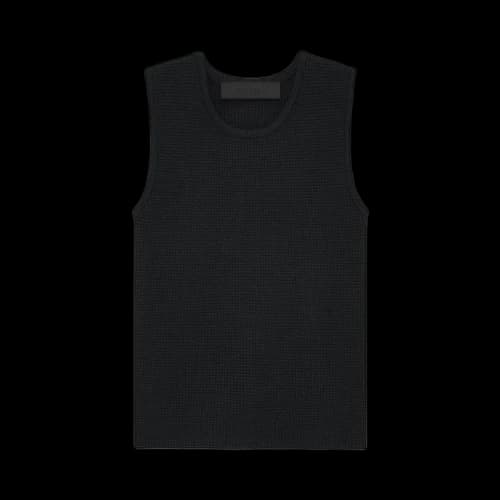 Fear of God Essentials Waffle Tank 'Black'