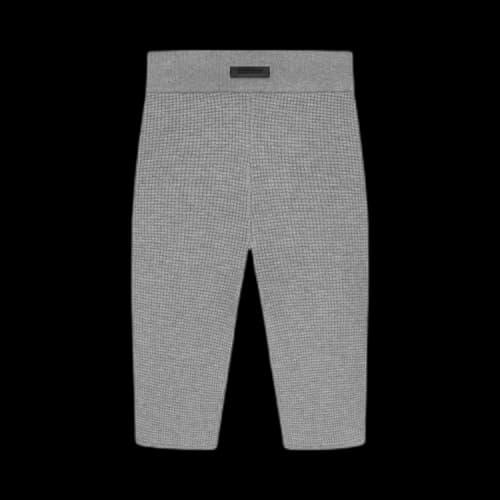 Fear of God Essentials Waffle Biker Short 'Dark Heather'