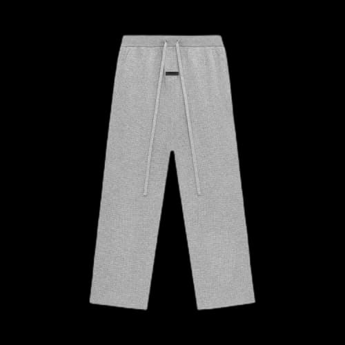 Fear of God Essentials Waffle Relaxed Pant 'Dark Heather'