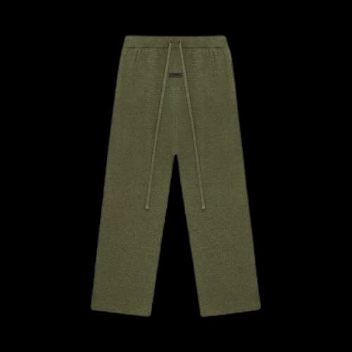 Fear of God Essentials Waffle Relaxed Pant 'Military'