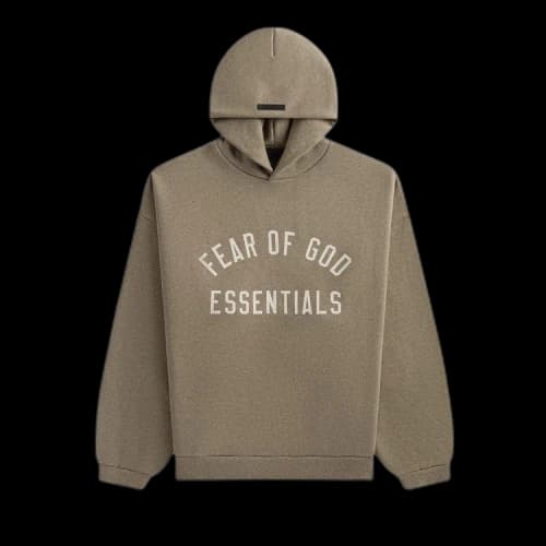 Fear of God Essentials Fleece Hoodie 'Heather Grey'
