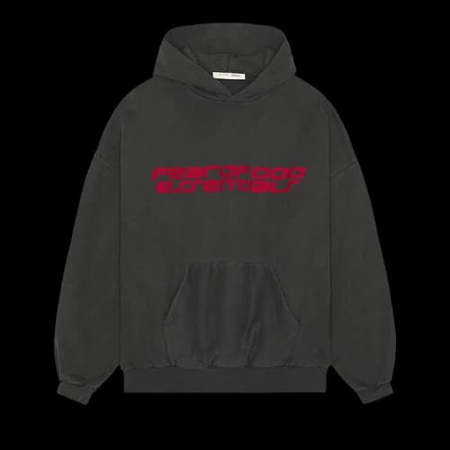 Fear of God Essentials 90's Hoodie 'Iron Grey'