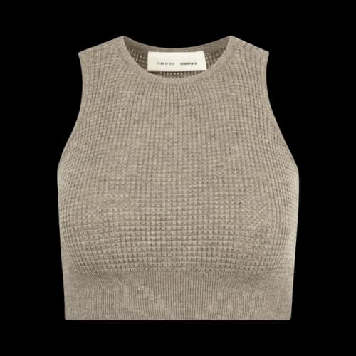 Fear of God Essentials Waffle Sport Tank 'Homestead Heather'