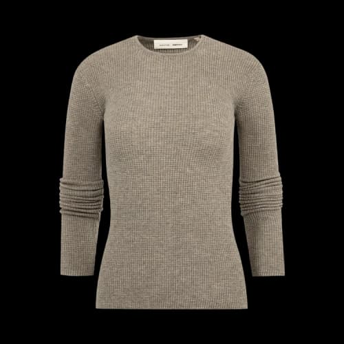 Fear of God Essentials Waffle Long-Sleeve Top 'Homestead Heather'