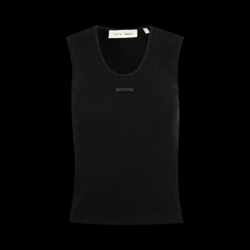 Fear of God Essentials Rib Tank 'Vintage Black'