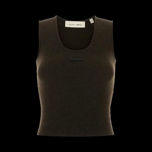 Fear of God Essentials Rib Tank 'Brown'