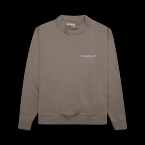 Fear of God Essentials Pullover Mockneck 'Taupe'