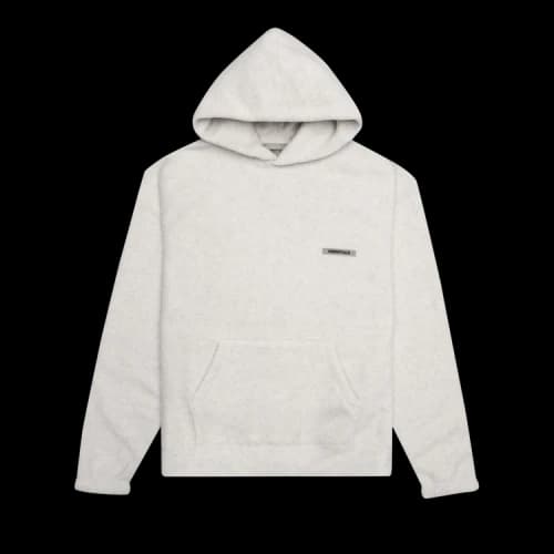 Fear of God Essentials Polar Fleece Hoodie 'Oatmeal'