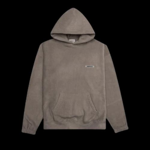 Fear of God Essentials Polar Fleece Hoodie 'Taupe'