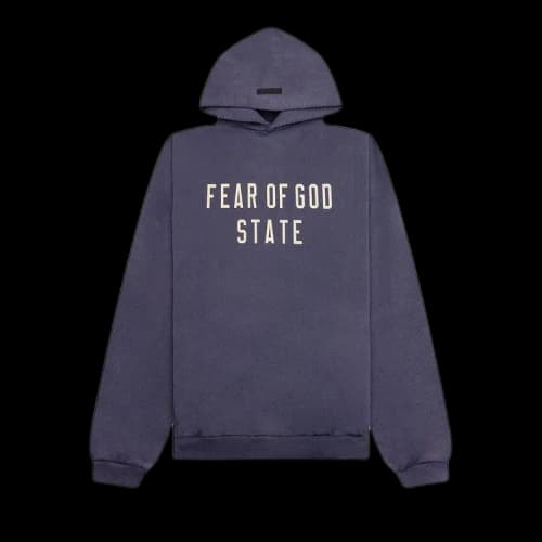 Fear of God Essentials Heavy Fleece Hoodie 'Marine'