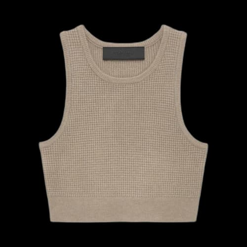 Fear of God Essentials Women's Waffle Sport Tank Desert Sand