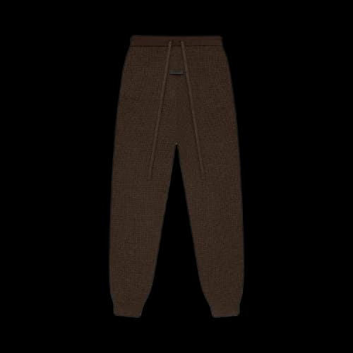 Fear of God Essentials Women's Waffle Fitted Sweatpant Brown