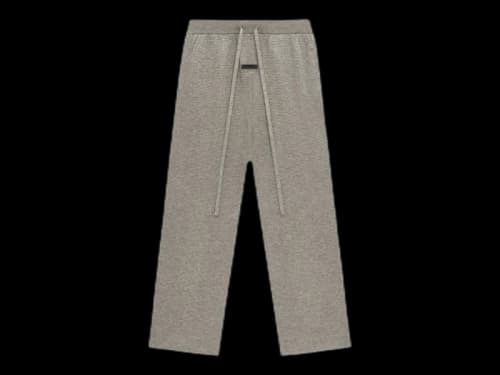 Fear of God Essentials Women's Waffle Relaxed Pant Heather Gray