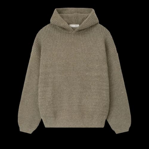 Fear of God Essentials Heavy Waffle 90's Hoodie Homestead Heather