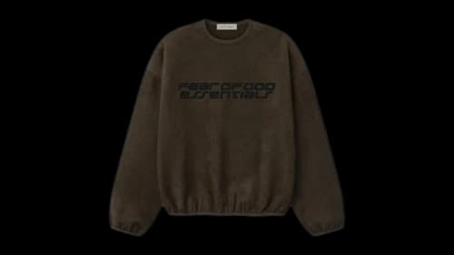 Fear of God Essentials Modern Crewneck Sweatshirt Brown