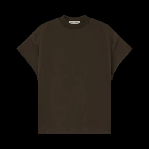 Fear of God Essentials Satin Fleece 90s Muscle Tee 'Brown'