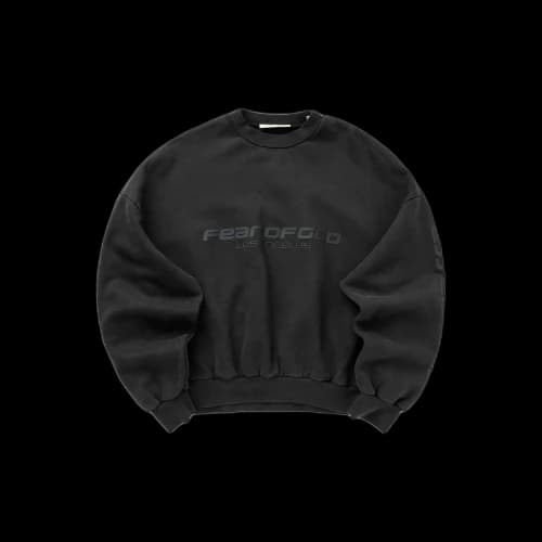 Fear Of God Essentials Cropped Relaxed Sweatshirt