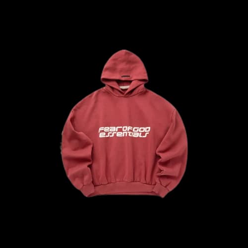 Fear Of God Essentials Cropped Relaxed Hoodie