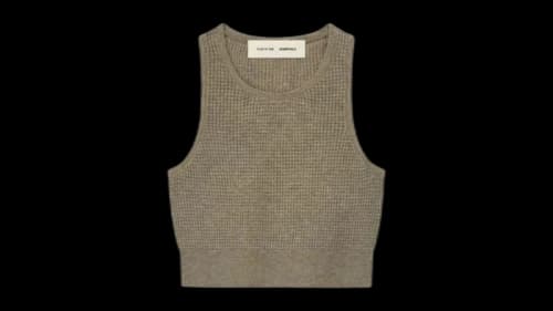 Fear of God Essentials Womens Waffle Sport Tank Homestead Heather