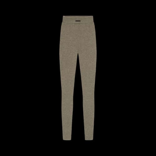 Fear of God Essentials Womens Waffle Leggings Homestead Heather