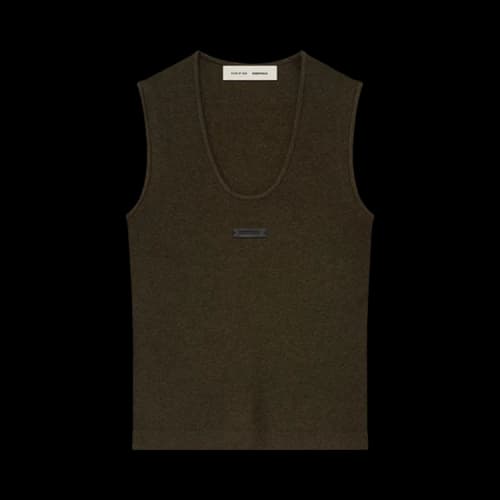 Fear of God Essentials Women's Rib Tank Brown