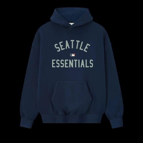Fear of God Essentials Mariners Sport Hoodie 'Midnight Navy'