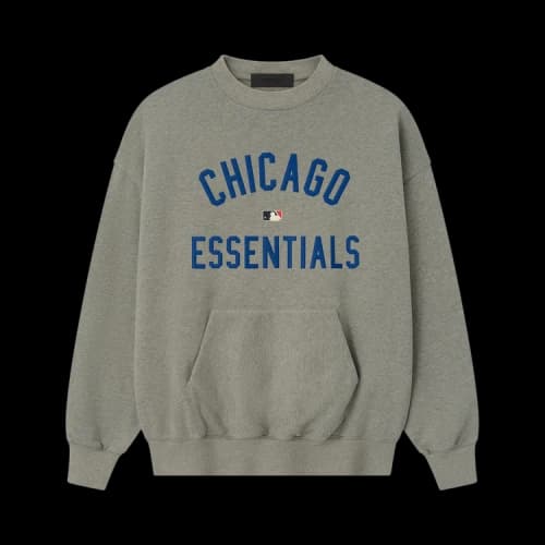 Fear of God Essentials Cubs Sport Crewneck 'Concrete Heather'